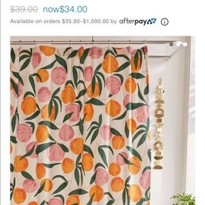 Urban outfitters shower curtain